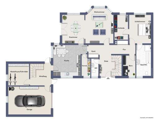 Erdgeschoss "Neubau"