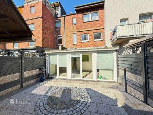 Terrasse mit Südausrichtung