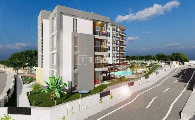 Flats near Arterial Road for sale in Antalya Altintas