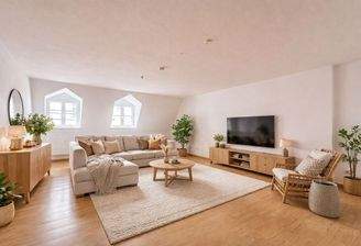 Wohnzimmer - KI generiert