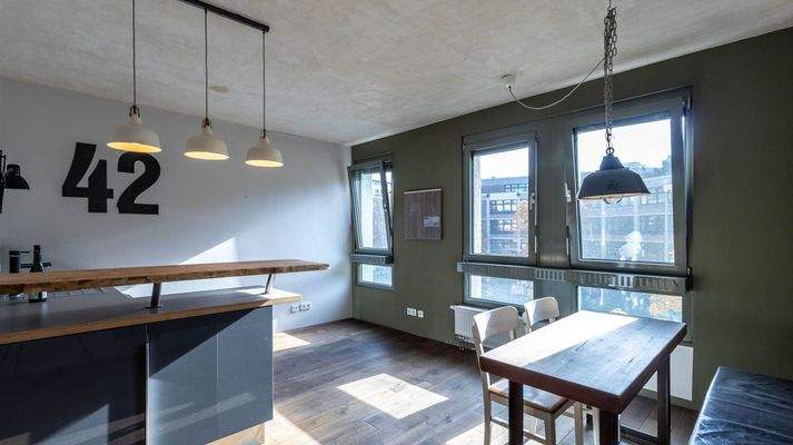 Koch- und Essbereich