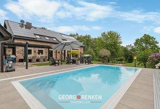 Garten, Pool, Terrasse, Anbau
