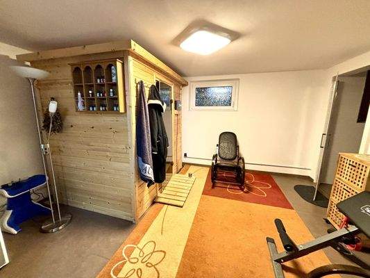 Wellnessoase im Keller