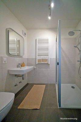 Musterduschbad