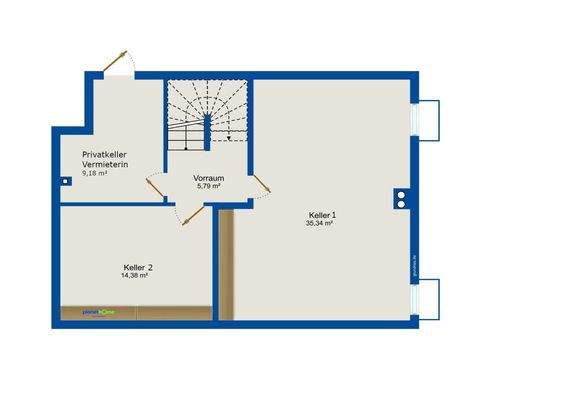 Grundriss Kellergeschoss