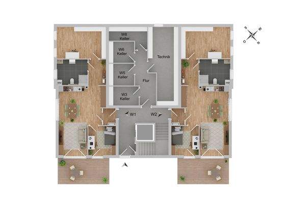 Haus 1 Untergeschoss