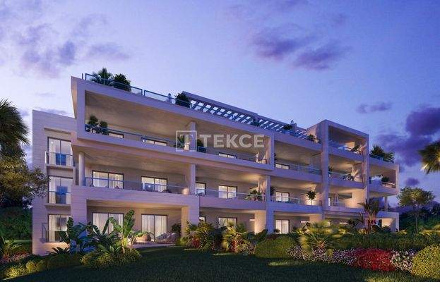 Stylish Design Golf Apartments Near the Beach in Mijas