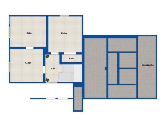 Grundriss Kellergeschoss