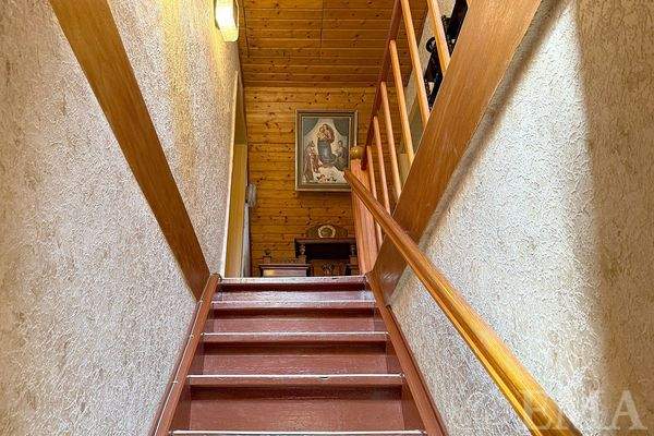 Treppe ins Dachgeschoss