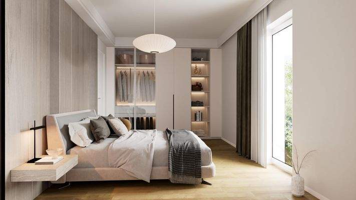 Schlafzimmer (Visualisierung)