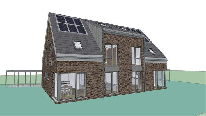 Gartenseite Vorbescheidsantrag