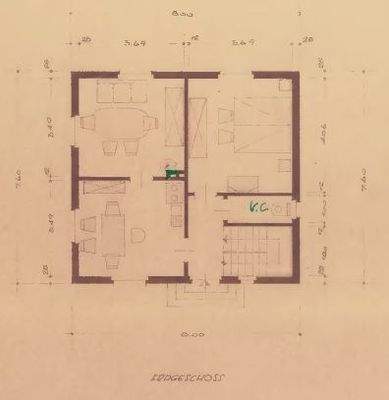 Grundriss Erdgeschoss