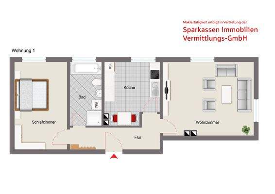 Grundriss Wohnung