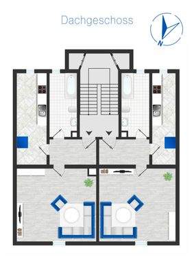 Grundriss Dachgeschoss