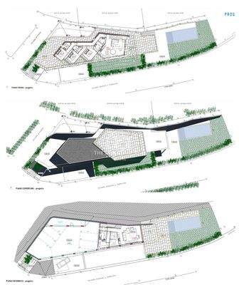 Piantina Piano 1 - copertura - interrato