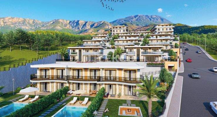 Villas within a Natural Setting in Kargıcak Alanya