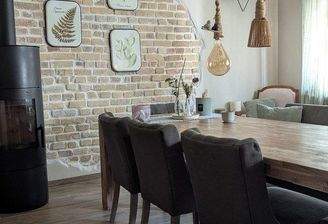 Esszimmer offene Wand