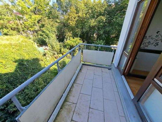 Balkonansicht Wohnung