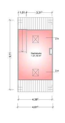 Grundriss Dachgeschoss