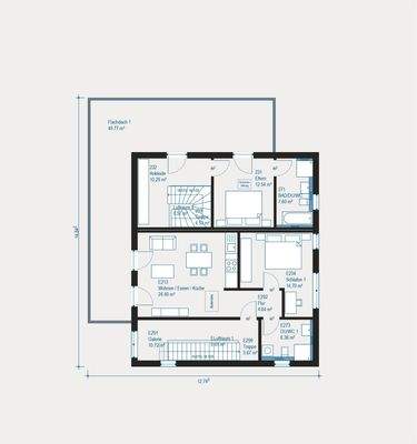Modernes Einfamilienhaus