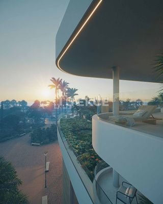 New Apartments with Sea View in Malaga Termica Beach Project