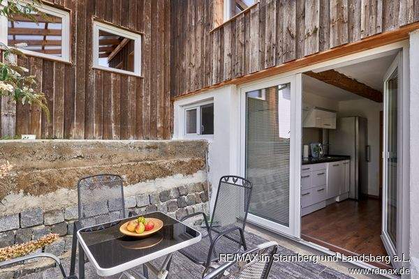 Terrasse nach Süd-West über die Küche