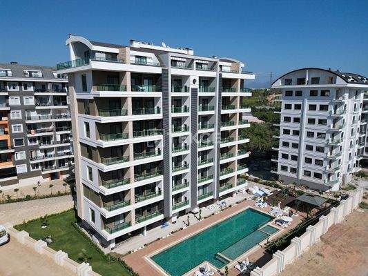 Sea View Apartments for Sale in Alanya Avsallar