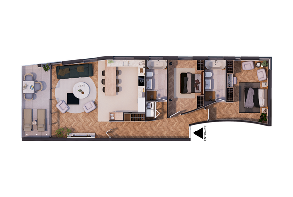 Obergeschoss E2 + E4 + E6