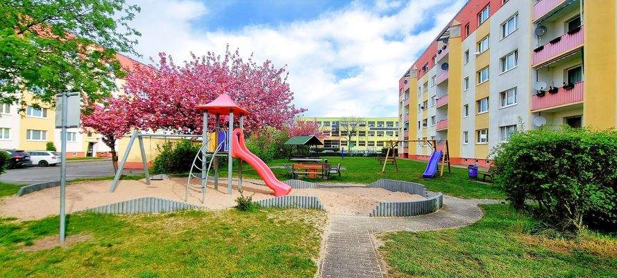 Spielplatz im Außenbereich