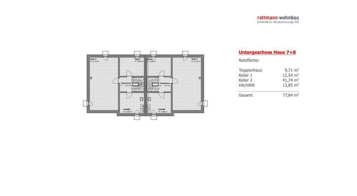 Grundriss Untergeschoss