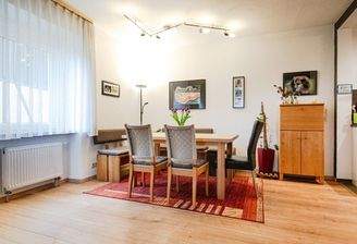 Da helle Esszimmer
