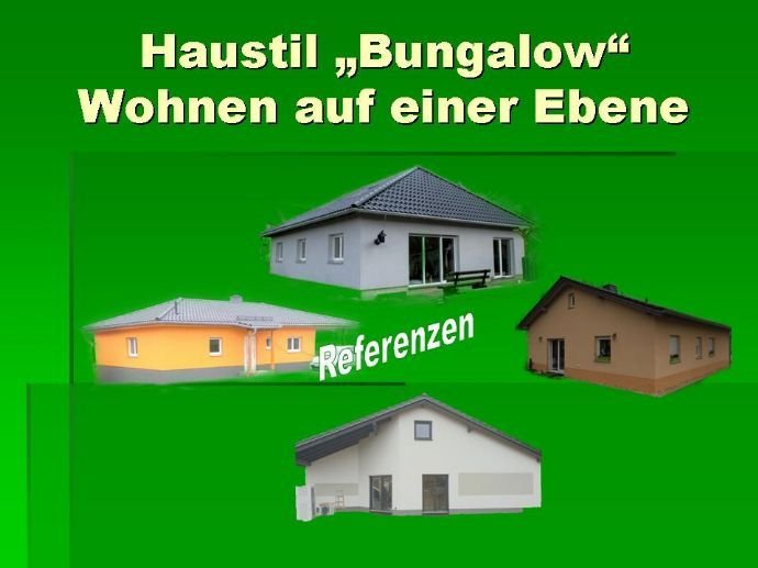 Neubau - Wohnen auf einer Ebene