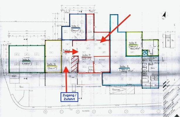 Grundriss Abschnitt D