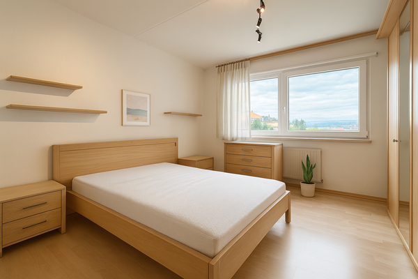 Schlafbereich (Ki möbliert)