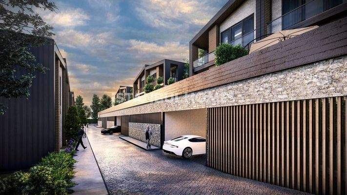 Detached Twin Homes Project in Başakşehir Bahçeşehir
