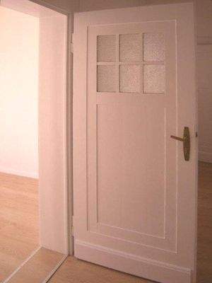 Aufgearbeitete Originaltür