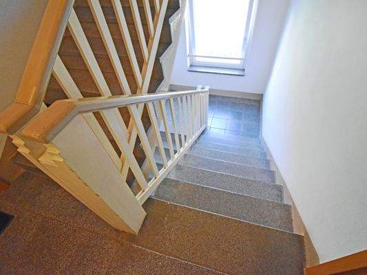 Gepflegtes Treppenhaus