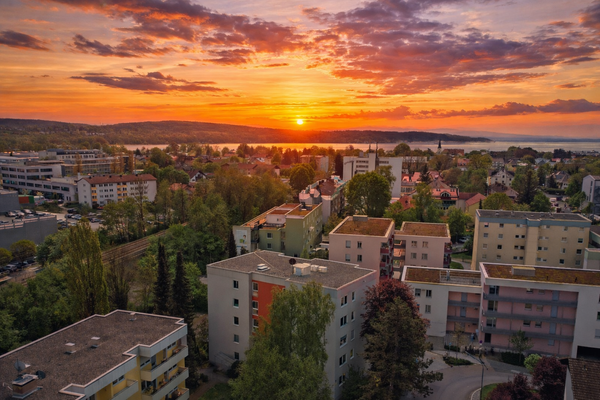 Wunderschöne Sonnenuntergänge 