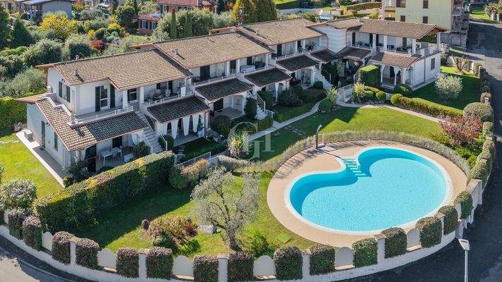 Luftaufnahme der Wohnanlage