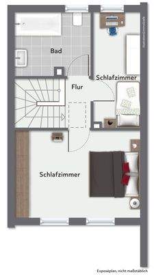 Grundriss Obergeschoss