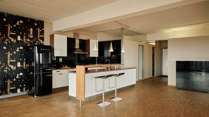 Die offene Wohn-Küche