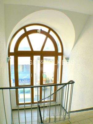 Ansprechendes Treppenhaus