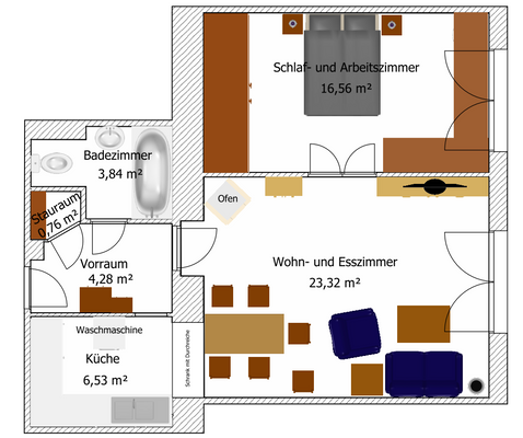 Grundriss (schematisch)