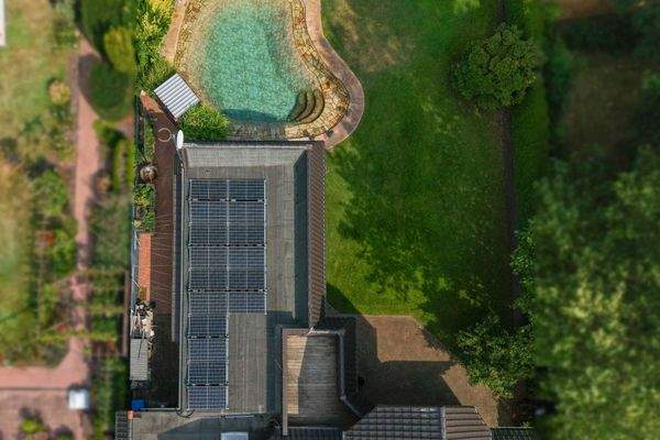 Ansicht Grundstück von oben