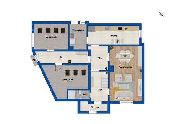 Grundriss Erdgeschoss