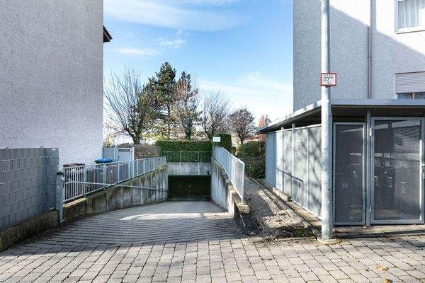 Zufahrt zur Tiefgarage