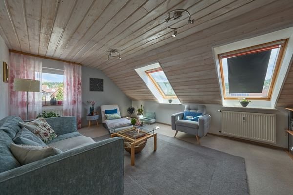 Wohnzimmer Dachgeschoss