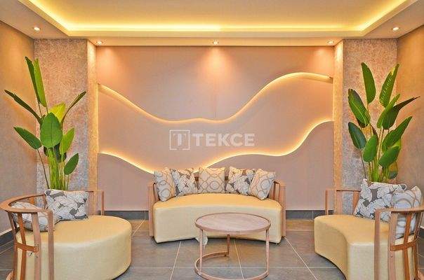 Sea View Apartments in a Hotel Concept Project in Alanya