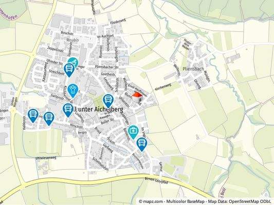 Geolyzer Kartenausschnitt