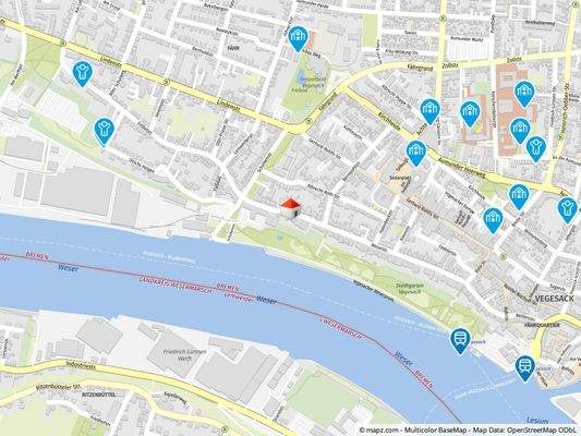 Geolyzer Kartenausschnitt